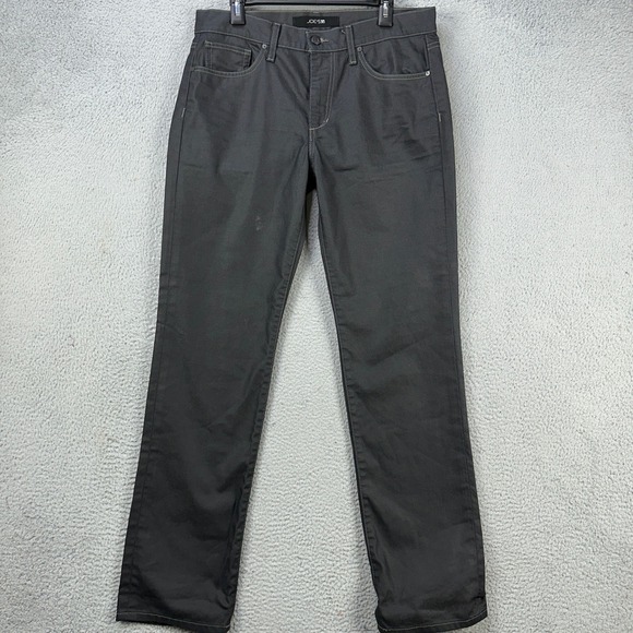 Joes Jeans Classic Fit Mens 33 Black Dark Wash Straight Leg 5 Pocket Cotton NEW